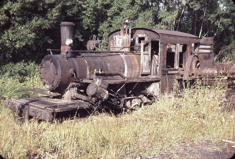 103975: Ongarue Mill Climax 1203-1913 later preserved at Shantytown near Greymouth