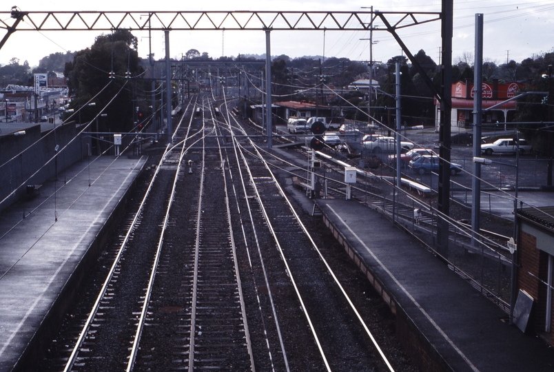 117285: Ringwood Looking towards Lilydale and Belgrave
