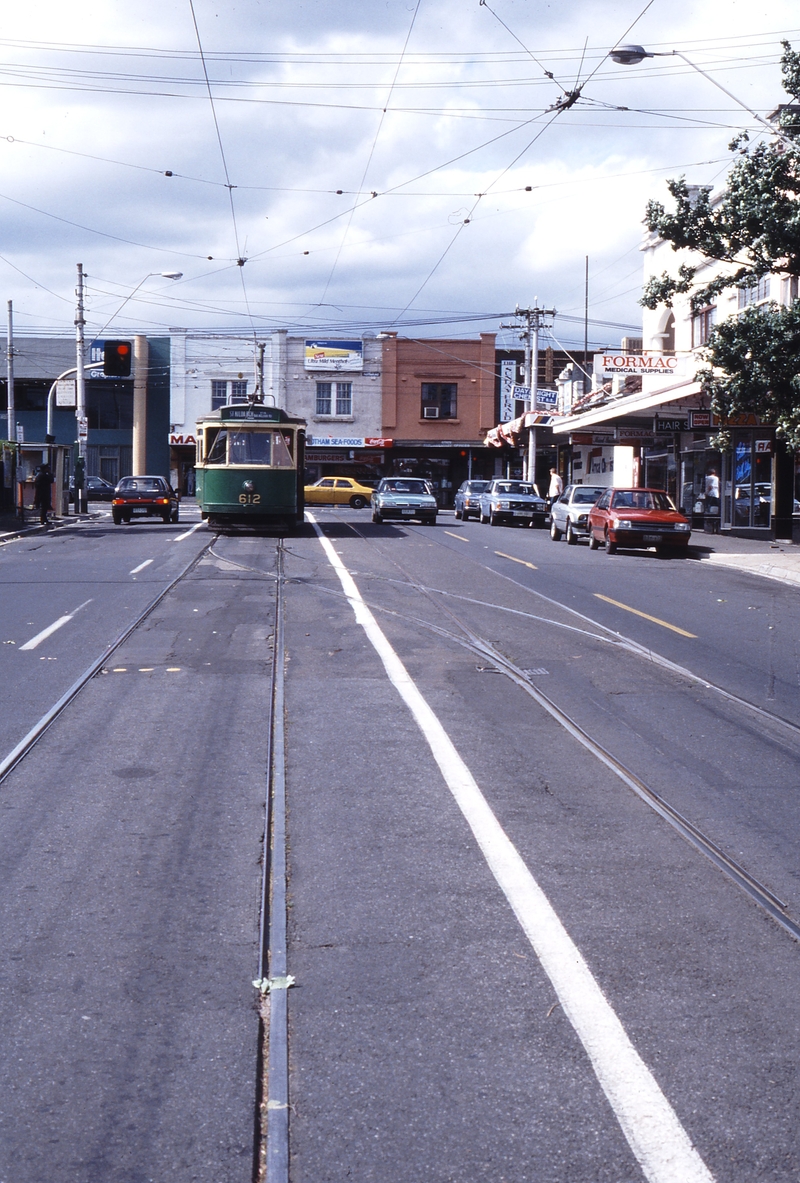 117415: Glenferrie Road at Cotham Road Y1 612