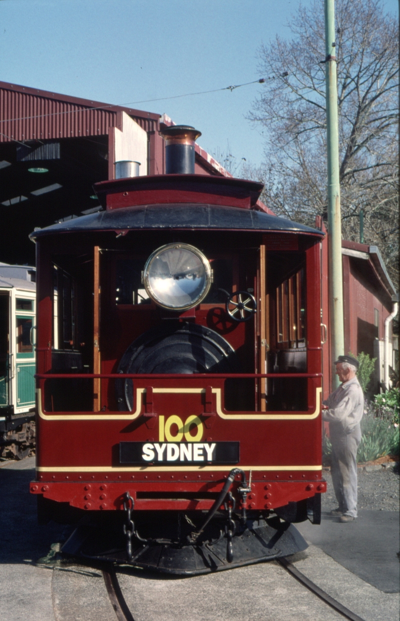 125338: Museum of Transport and Technology ex Sydney Steam Tram Motor 100