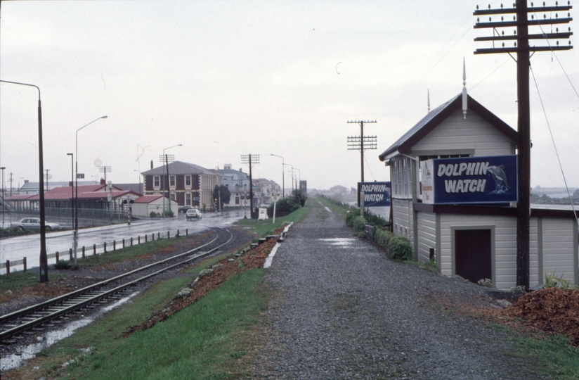 125912: Greymouth looking West from Signal Box towards Station
