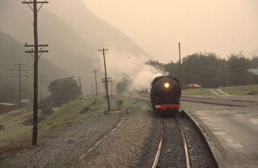 131446: Arthurs Pass Ja 1271 backing down for Steam Incorporated Special to Christchurch