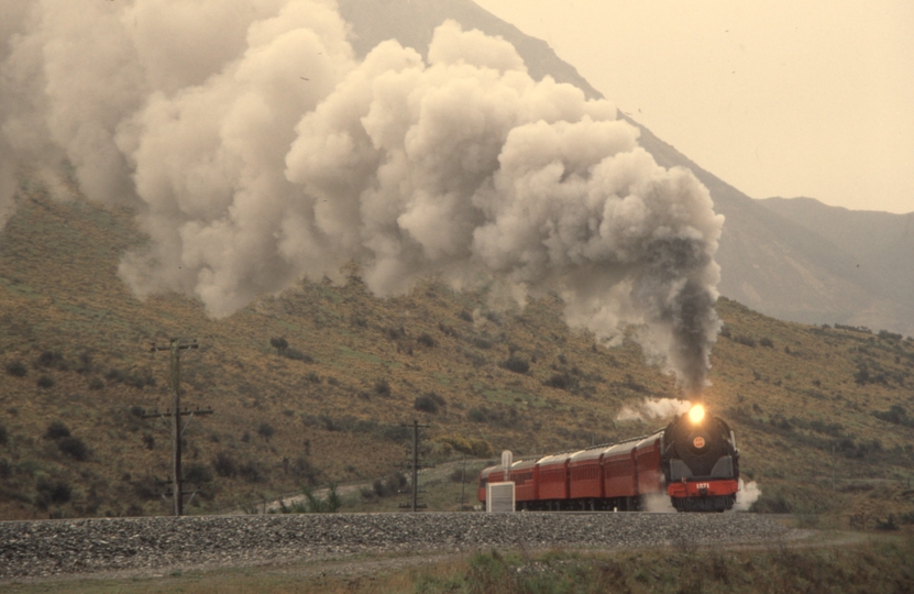 131449: km 100.7 Cass Bank Steam Incorporated Special to Christchurch Ja 1271
