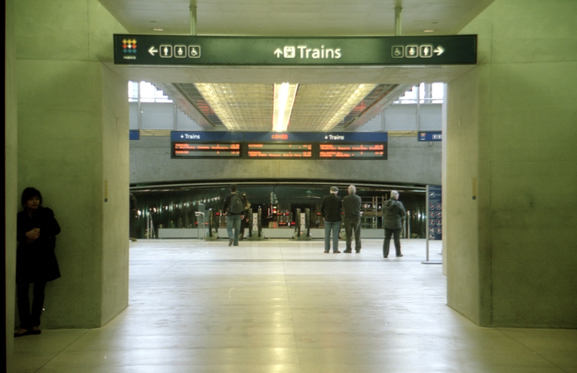 132804: Britomart Intermediate Concourse looking towards platforms