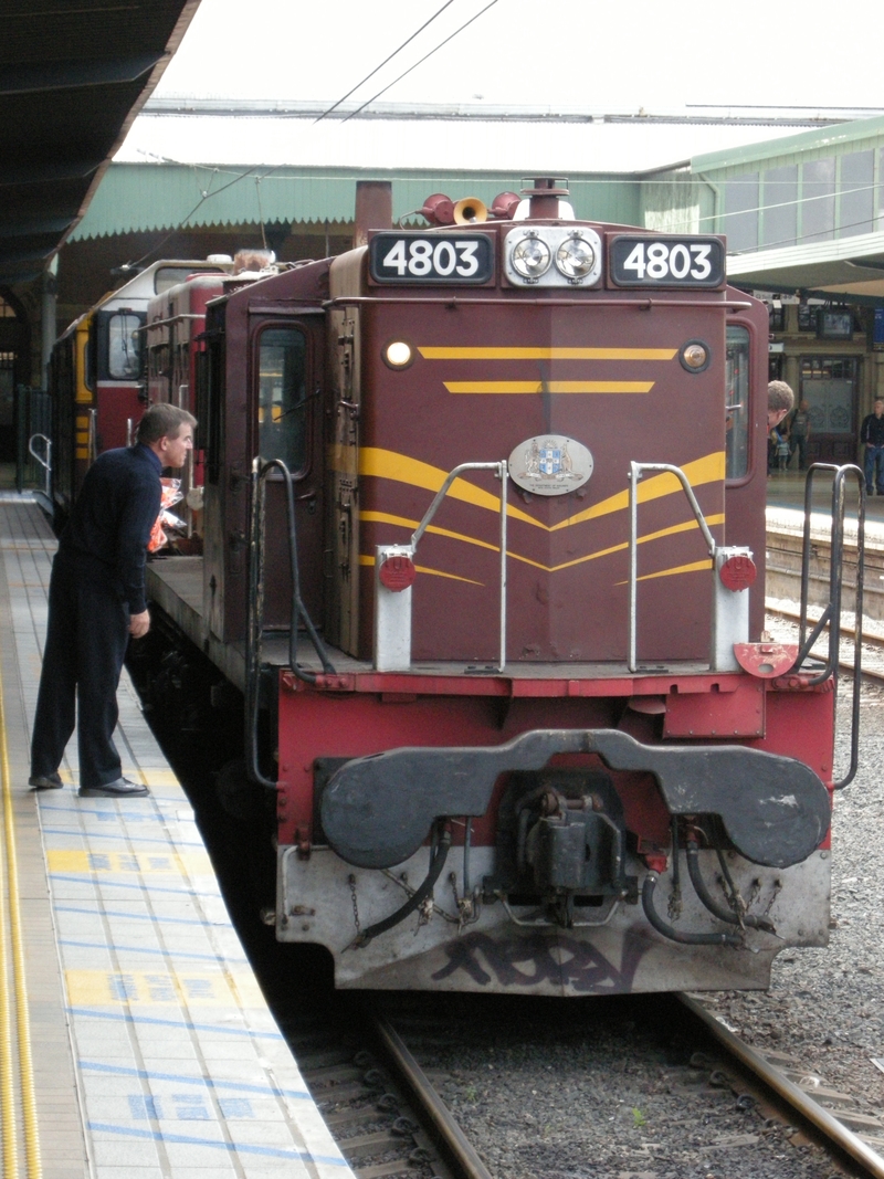 135790: Sydney Central Engines off RTM Special 4803 nearest