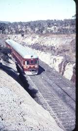 101548: Marrangaroo Tunnel up portal Up 2-car Diesel from Orange 704 trailing