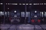 102181: Peterborough Locomotive Depot 409 with chopper coupling and 403 with auto coupling