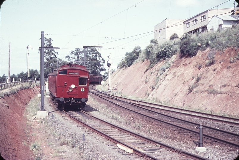 103297: Belgrave Stabled Tait Suburban Train