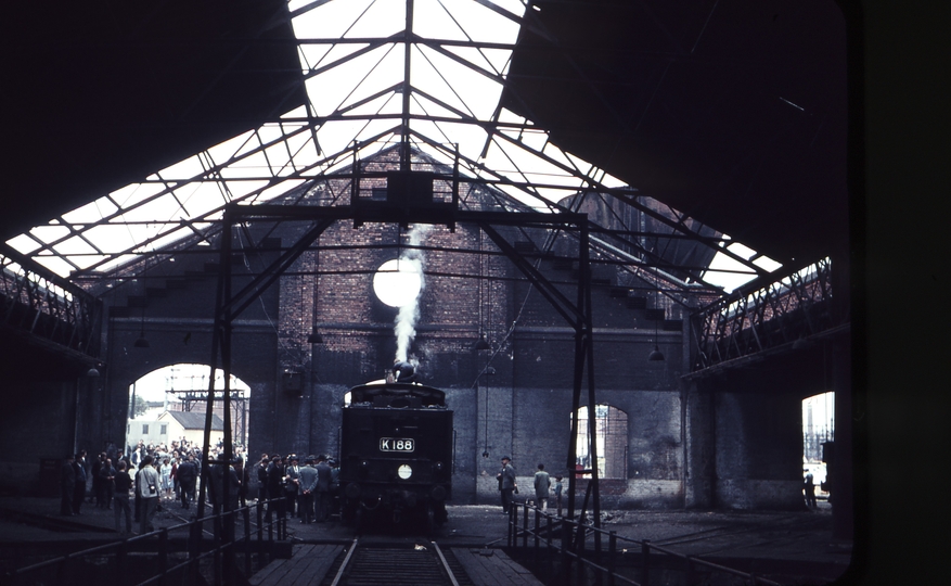 105429: North Melbourne Locomotive Depot K 188