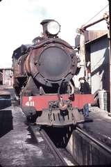 107425: Bunbury Locomotive Depot F 411