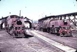 108147: Rockhampton Locomotive Depot Beyer Garratts 1098 and 1107