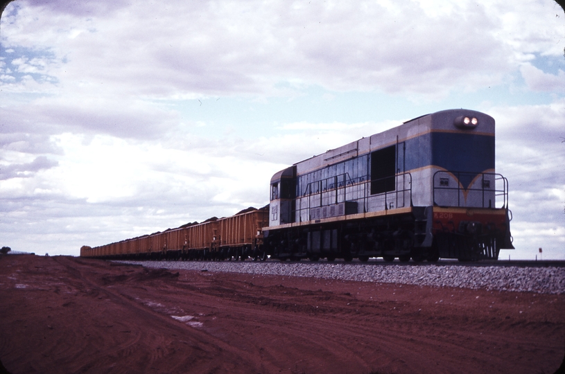 108768: Contract C9 74.5 Miles Southern Cross Bullfinch Road Up Ore Train K 208 Inaugural WAGR Koolyanobbing Ore Train