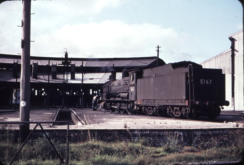 109047: Port Waratah Locomotive Depot 5167