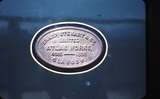 110484: Fort Steele BC Sharp Stewart Makers Plate 4085-1895 on Dunrobin