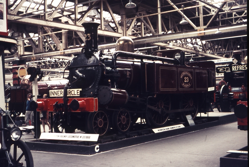 110858: Clapham BTC Museum Metropolitan Railway No 23
