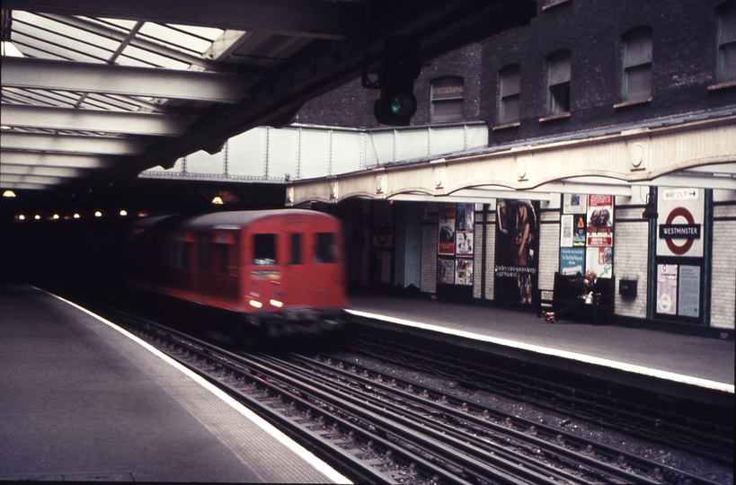 110874: London Transport Westminster. Tube Train
