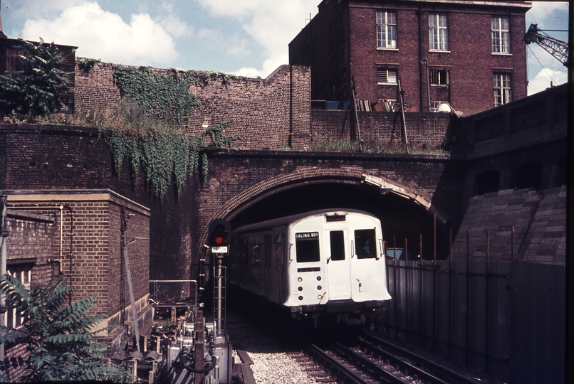 110908: London Transport South Kensington Tube Train to Ealing Broadway