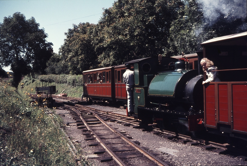 111148: Talyllyn Railway Towyn Pendre MER 1255 Arrival Down Passenger No 3 Sir Haydn