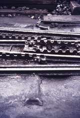 111199: Snowdon Mountain Railway Llanberis CAE Rack crossing of running rails at turnout