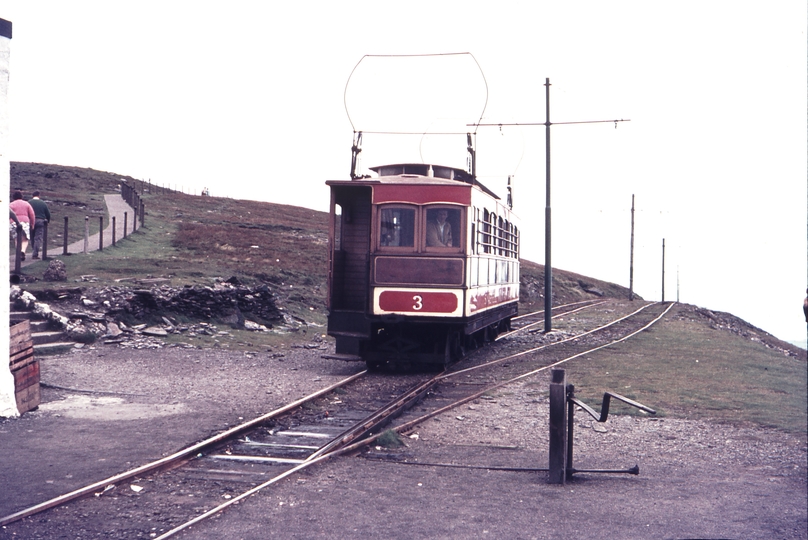 111286: Snaefell Mountain Railway Snaefell Summit IOM No 3 Ascending