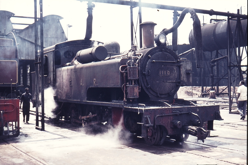 111404: Nairobi Kenya Locomotive Depot 1110