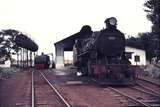 111631: Sagana Kenya Locomotive Depot 6001 Umoja and 3110 Bakiga