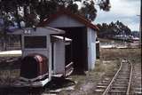 112736: Lune River Tramway Workshops Privately owned Rail Motor No 7