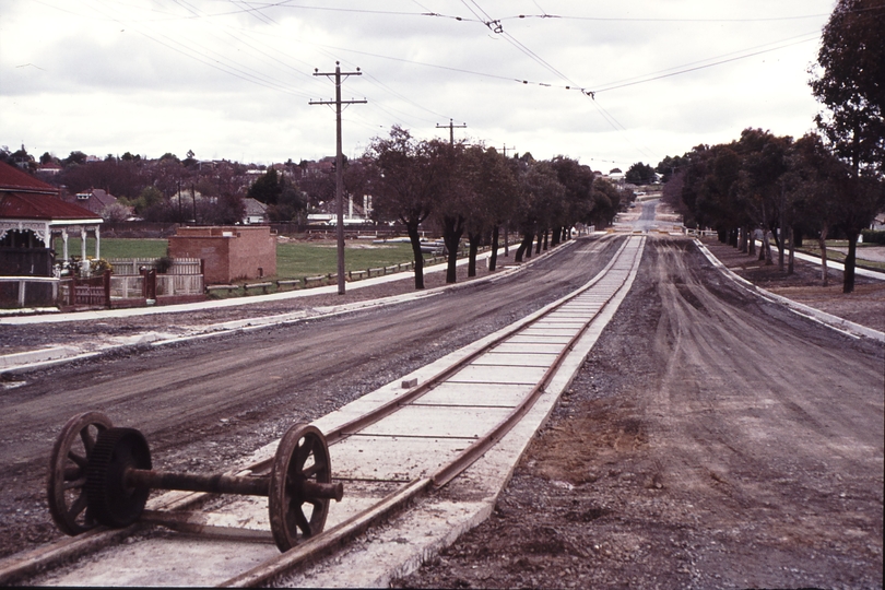 113719: Track Reconstruction in Nolan Street looking West