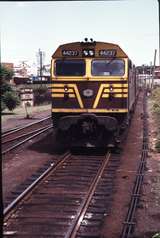 113792: South Brisbane 44237 backing down for Up Brisbane Limited Express