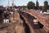 113960: Wangaratta Stabled T 400 and Up Intercapital Daylight Express 2nd Division X 31