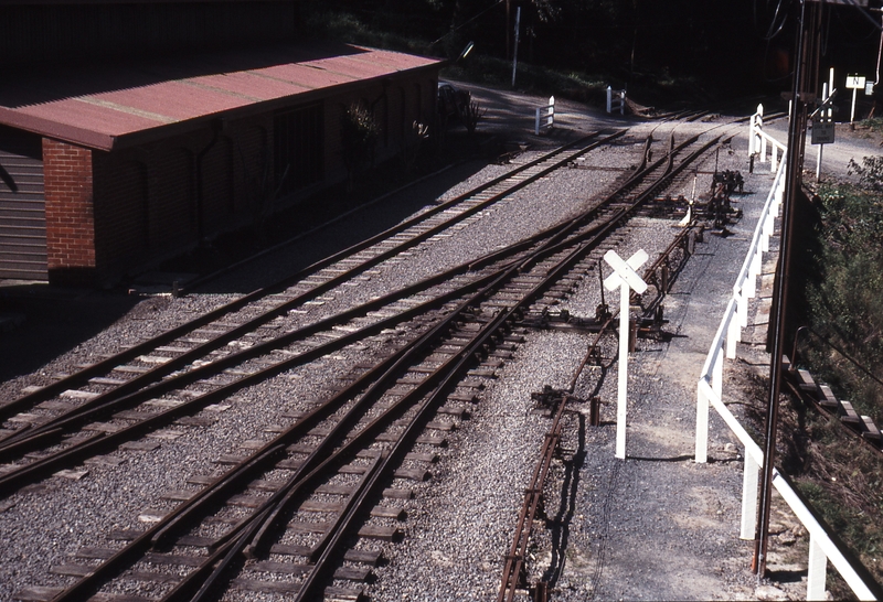 114694: Belgrave Completed Trackwork near Locomotive Workshop Looking East