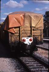 115160: West Toodyay Down Wheat Empty to Miling Line End of Train Marker