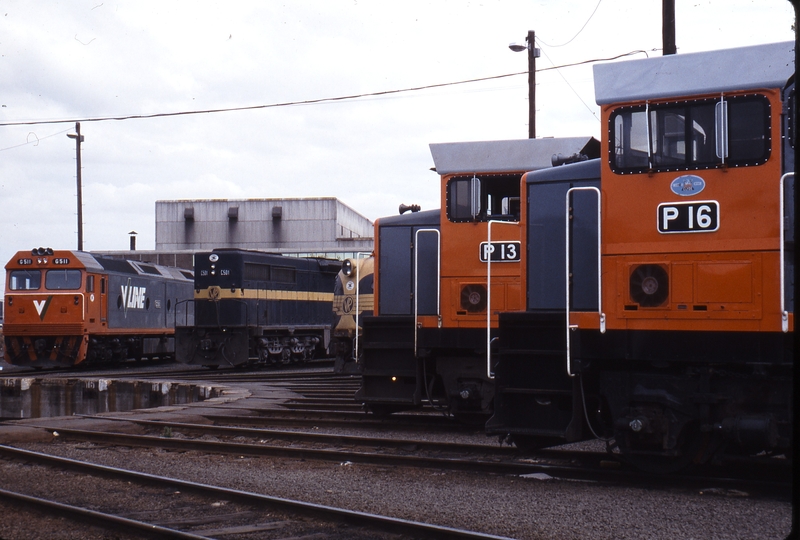 115333: South Dynon Locomotive Depot G 511 C 501 P 13. P 16