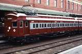 116066: Flinders Street Down Special Passenger 4-car Restored Tait Train 317 M trailing