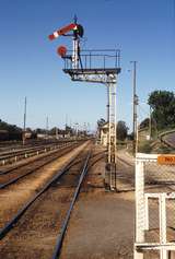 116711: Benalla Signal at Down End of Platform