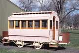 117334: Ballarat Tramway Museum Depot Horse Car No 1 under restoration