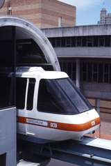 117977: Sydney TNT Monorail Rear of train at Haymarket Station