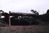 118719: Darebin Creek Bridge Down Suburban 3-car Comeng