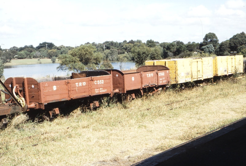 119167: Drysdale Wagons C 552 C 562 ex TGR and GEF 1162-M and GEF 119x-x ex WAGR