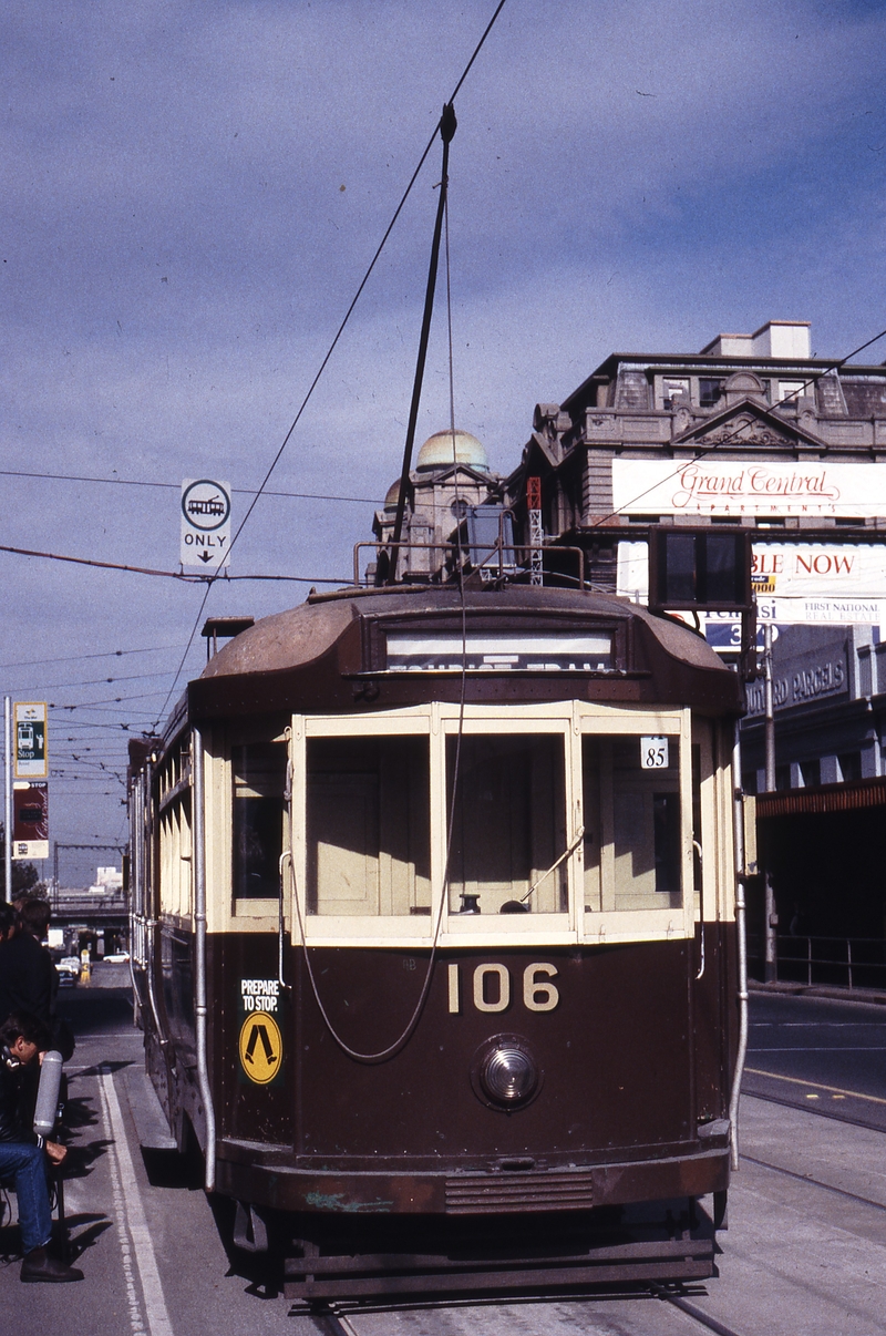 119262: Spencer Street at Collins Street Southbound City Circle L 106
