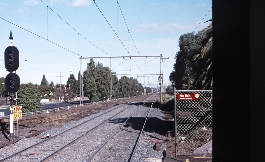 119336: Spotswood Looking towards Newport from Platform after removal of Powerhouse Connections
