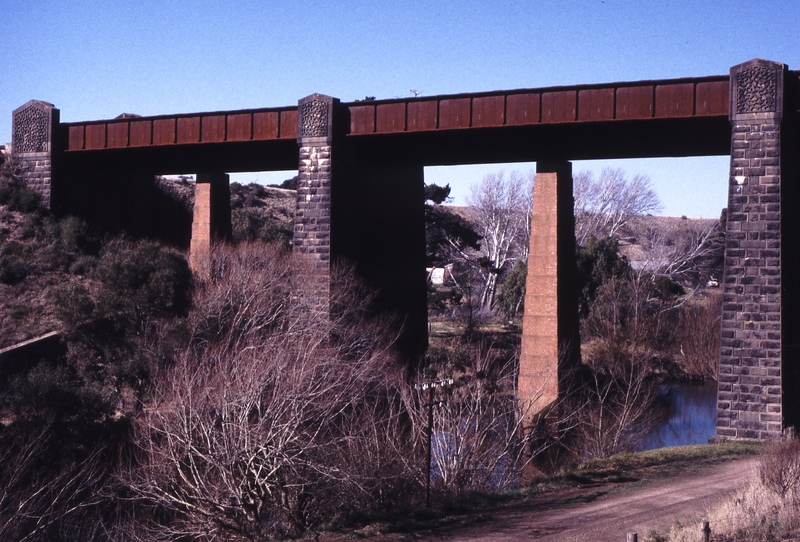 119379: Jacksons Creek Bridge km 39.6 Bendigo Line Viewed from West Side