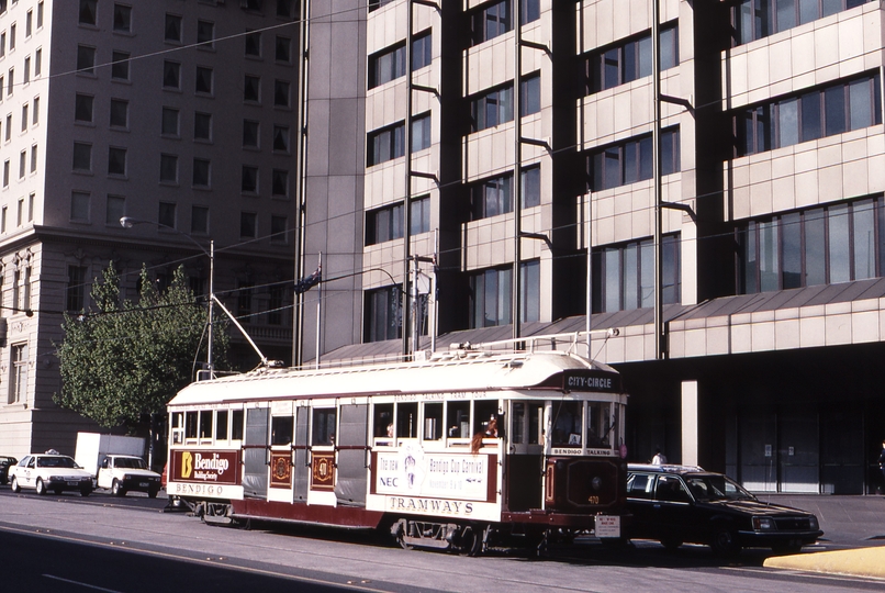 119479: Spencer Street at Collins Street Southbound City Circle W2 470