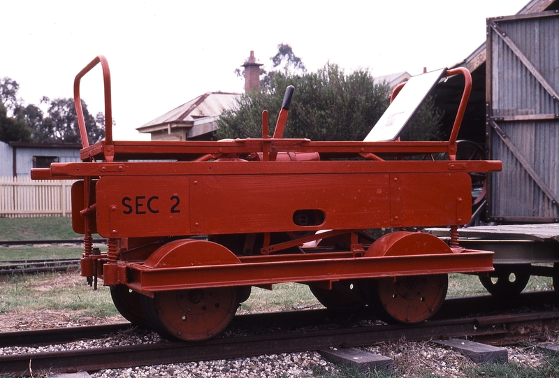 119499: Alexandra 610 mm 2 0 gauge Caset Jones Trolley originally VR Later SECV No 2