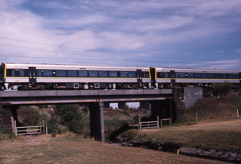 119584: Stony Creek Bridge 8258 Passenger from Geelong 7007 70xx