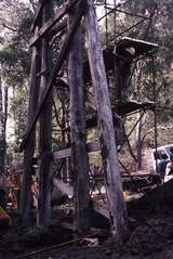 119911: Monbulk Creek Trestle Preparing to replace pile
