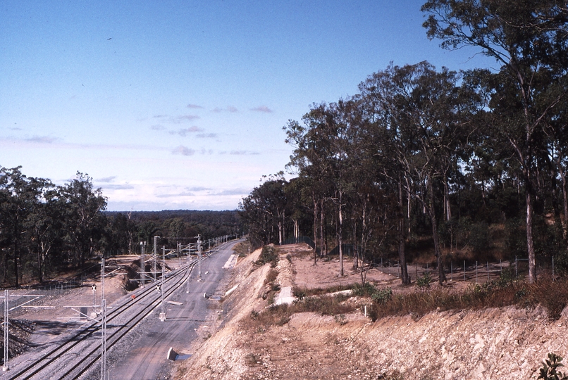 120075: Gold Coast Railway Looking South from Mirambeena Drive Ormeau