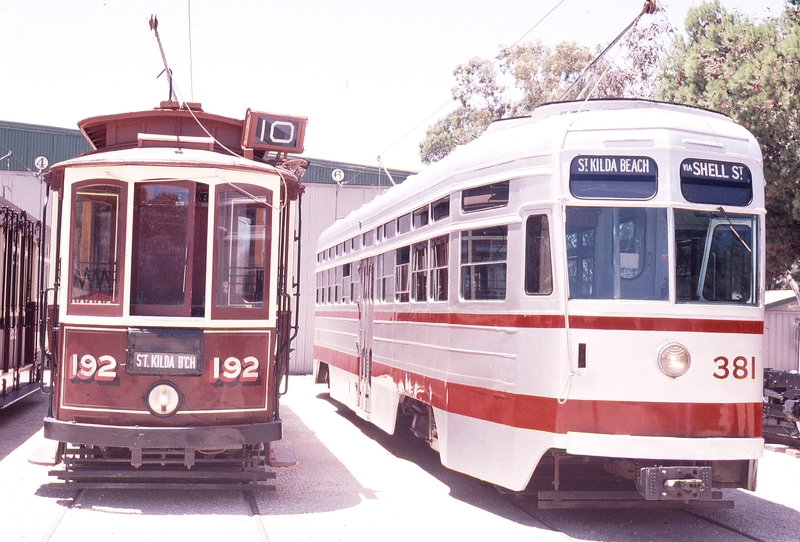 120733: AETM Museum St Kilda Depot D 192 was M&MTB O 130 and H1 381