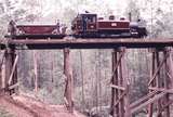 120966: Bridge 8 Curved Trestle Ballast Train 14A
