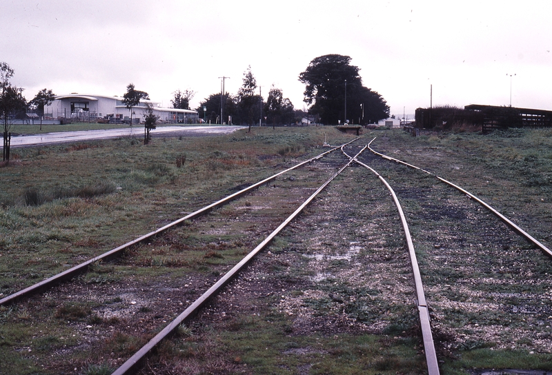 121080: Ballarat Cattle Sidings Looking towards Gillies Street and End of Track